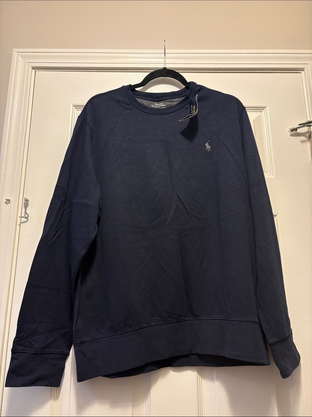 Ralph Lauren Dark Blue Long Sleeve Crewneck Sweatshirt